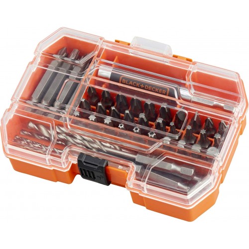 Black & Decker A7234 Zestaw wierteł i bitów 45szt. Black & Decker A7234 Zestaw wierteł i bitów 45szt.