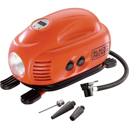 Black & Decker ASI200 Kompresor samochodowy (12V/8,3bar/9,5l/min)