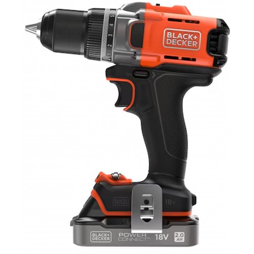 Black & Decker BCD382D1XC Wiertarko-wkrętarka (45Nm/18V/1x2,0Ah)