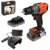 Black & Decker BCD382D2XK Wiertarko-wkrętarka (45Nm/18V/2x2,0Ah), walizka