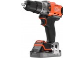 Black & Decker BCD383D1XC Wiertarko-wkrętarka udarowa (45Nm/18V/1x2,0Ah)