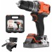 Black & Decker BCD383D1XK Wiertarko-wkrętarka udarowa (45Nm/18V/1x2,0Ah), walizka