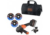 Black & Decker BCG6L8F1S Akumulatorowa bezszczotkowa szlifierka kątowa (18V/1x4,0Ah)