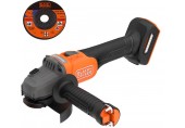 Black & Decker BCG6L8N Akumulatorowa bezszczotkowa szlifierka kątowa (18V/bez aku)