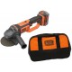 Black & Decker BCG720M1 Szlifierka kątowa akumulatorowa (125mm/18V/1x4,0Ah), torba