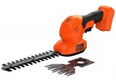 Black & Decker BCSS18B Nożyce do trawy i krzewów (20cm/18V/bez akumulatora)