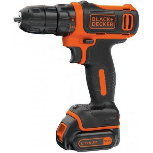 Black & Decker BDCDD12 Wiertarko-wkrętarka akumulatorowa (26Nm/10,8 V/1x1,5Ah)