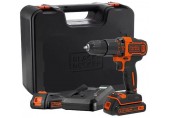 Black & Decker BDCHD18K1B2 Wiertarko-wkrętarka udarowa (40Nm/18V/2x2,0Ah), walizka