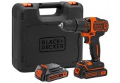 Black & Decker BDCHD18KB Wiertarko-wkrętarka udarowa (40Nm/18V/2x1,5Ah), walizka