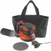 Black & Decker BDCROS18 Akumulatorowa szlifierka mimośrodowa (125mm/18V/1x1,5Ah), torba