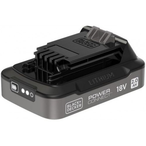 Black & Decker BDL2018S Akumulator Li-Ion (18V/2,0Ah), wskaźnik naładowania