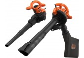 Black & Decker BEBLV260 Dmuchawa/odkurzacz/rozdrabniarka ogrodowa (2600W/315km/h)