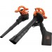 Black & Decker BEBLV260 Dmuchawa/odkurzacz/rozdrabniarka ogrodowa (2600W/315km/h)