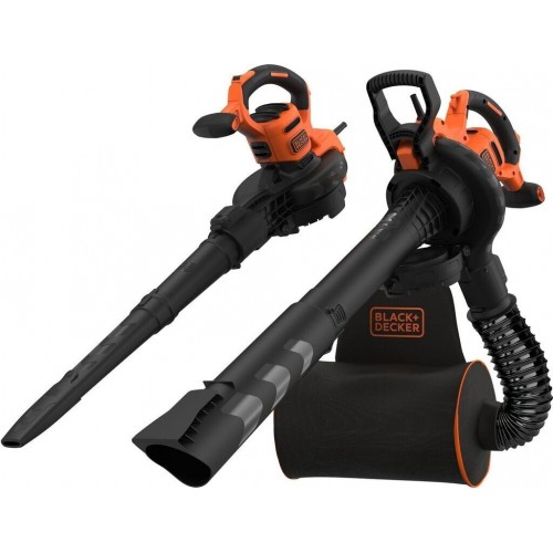 Black & Decker BEBLV300 Elektryczny odkurzacz do liści 3w1 (3000W/72L)