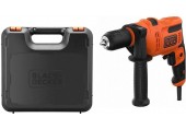 Black & Decker BEH200K Wkrętarka udarowa (500W/13mm), walizka