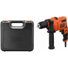 Black & Decker BEH200K Wkrętarka udarowa (500W/13mm), walizka