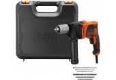 Black & Decker BEH850K Wiertarka udarowa (850 W/13 mm), walizka