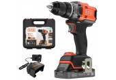 Black & Decker BLD682D1XK Akumulatorowy wkrętak bezszczotkowy (50Nm/18V/1x2,0Ah), walizka