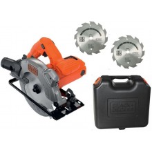 Black & Decker CS1250LKA Pilarka tarczowa (190mm/1250W), 2x tarcza i kufr