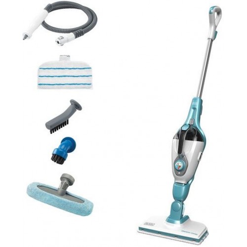 Black & Decker FSMH1321 Mop parowy z ręcznym czyszczeniem parowym 7w1 (1300 W / 0,5 l)