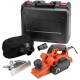 Black & Decker KW750K Strugarka (82mm/0-2mm/750W), noże TCT, kufer