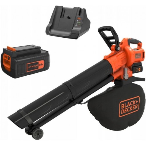 Black & Decker BCBLV3625L1 Dmuchawa akumulatorowe (36V/1x2,5Ah/45l)