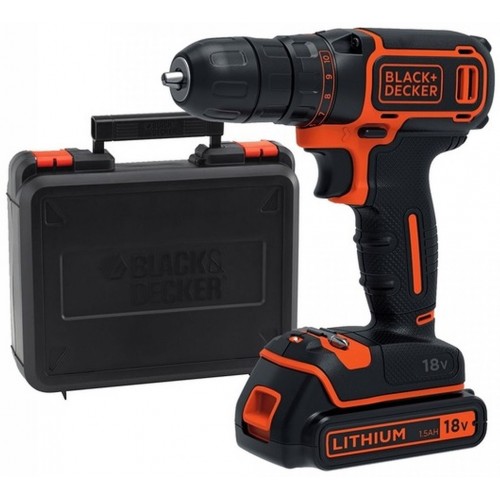 Black & Decker BDCDC18K-QW Akumulatorowa wiertarko-wkrętarka