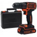 Black & Decker BDCDC18K-QW Akumulatorowa wiertarko-wkrętarka (1x1,5Ah/18V) walizka