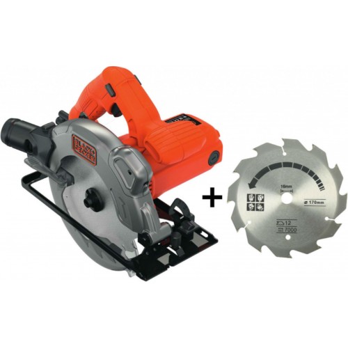 BLACK & DECKER CS1250LA Pilarka tarczowa 190mm, 1250W dodatkowa tarcza