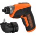 BLACK & DECKER CS3652LC Wkrętak akumulatorowy 3,6V Li-Ion z dodatkową głowicą kątową