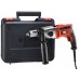 Black and Decker KR8542K elektryczna dwubiegowa wiertarka udarowa (850W/62 Nm) +Walizka