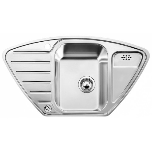 BLANCO LANTOS 9 E-IF z korkiem automatycznym, stal szczotkowana 516277