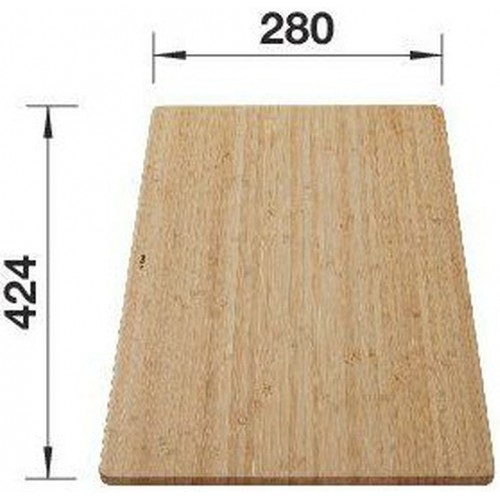 BLANCO Deska drewniana bambus, 424x280, [SOLIS] 239449