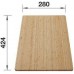 BLANCO Deska drewniana bambus, 424x280, [SOLIS] 239449