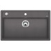 BLANCO DALAGO 8-F Silgranit PuraDur Szarość skały, korek auto. 518853