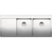 BLANCO CLARON 8 S-IF Stal polerowana prawa, korek auto., InFino, PushControl 521651