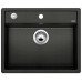 BLANCO DALAGO 6 Silgranit PuraDur Zlewozmywak Czarny korek auto. 525873