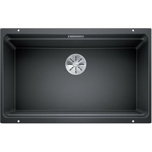 BLANCO ETAGON 700-U Silgranit PuraDur Czarny, InFino, szyny 525891