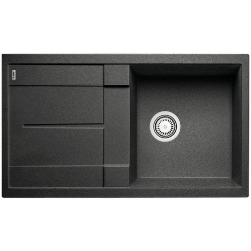 BLANCO Metra 5 S Zlewozmywak Silgranit PuraDur Czarny 525919
