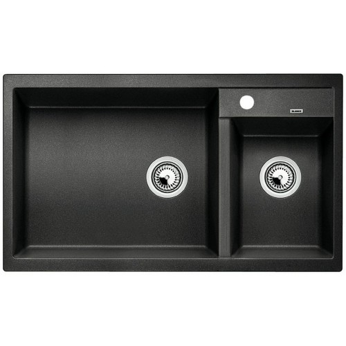 BLANCO METRA 9 Silgranit PuraDur Zlewozmywak Czarny lewa 525936