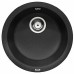 BLANCO RONDO Silgranit PuraDur Czarny 525959