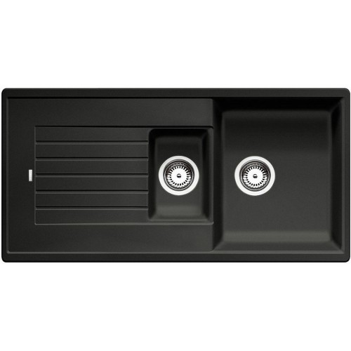 BLANCO ZIA 45 S Silgranit PuraDur Czarny odwracalny, korek auto. 526012 BLANCO ZIA 45 S Silgranit PuraDur Czarny odwracalny, korek auto. 526012