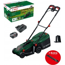 BOSCH ROTAK18V-32 Kosiarka akumulatorowa, dodatkowy nóż 1x4,0Ah 06008B9P02