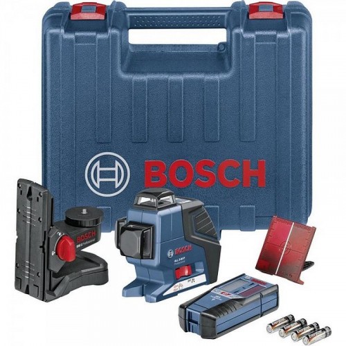 BOSCH GLL 3-80 P + BM1 + LR2 + L-Boxx Laser krzyżowy 060106330A