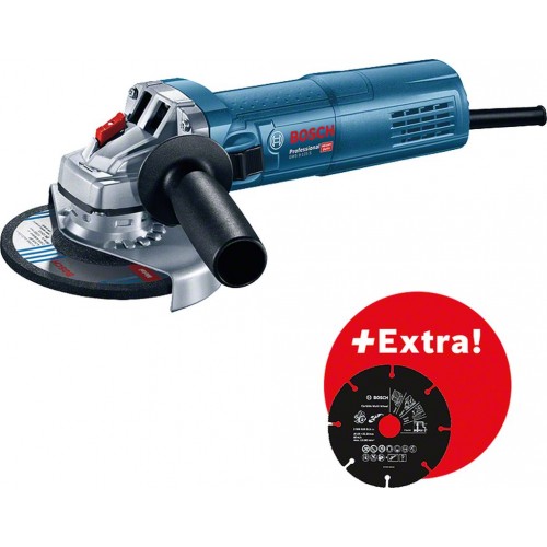 BOSCH GWS 9-125 S Szlifierka kątowa + Multi Wheel tarcza 0601396123