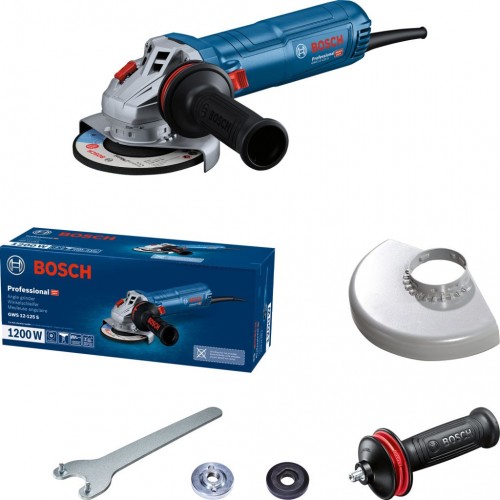 BOSCH GWS 12-125 S PROFESSIONAL Szlifierka kątowa 06013A6020