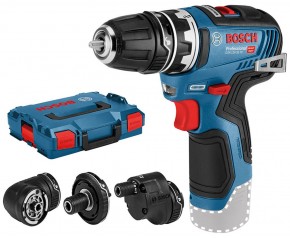 BOSCH GSR 12V-35 FC Wiertarko-wkrętarka akumulatorowa, L-BOXX z adapterem 06019H3003