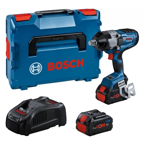 BOSCH GDS 18V-1600 HC PROFESSIONAL Aku klucz udarowy, L-BOXX, 2x 8,0 Ah 06019M1002