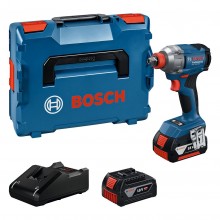 BOSCH GDX 18V-285 PROFESSIONAL Wkrętarka/klucz udarowy, 2x GBA 4.0Ah, L-BOXX 06019N2102