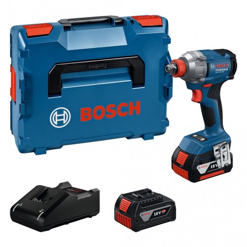 BOSCH GDX 18V-285 PROFESSIONAL Wkrętarka/klucz udarowy, 2x GBA 4.0Ah, L-BOXX 06019N2102